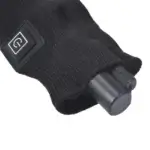 chaussette chauffante vetement chauffant electrique usb batterie froid hiver noir gris 4
